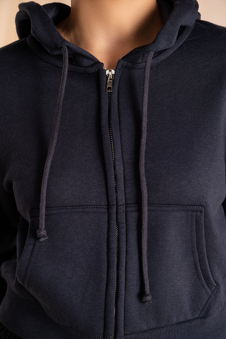 Women Cropped Zipper Hood 1014/508 - Western Wear