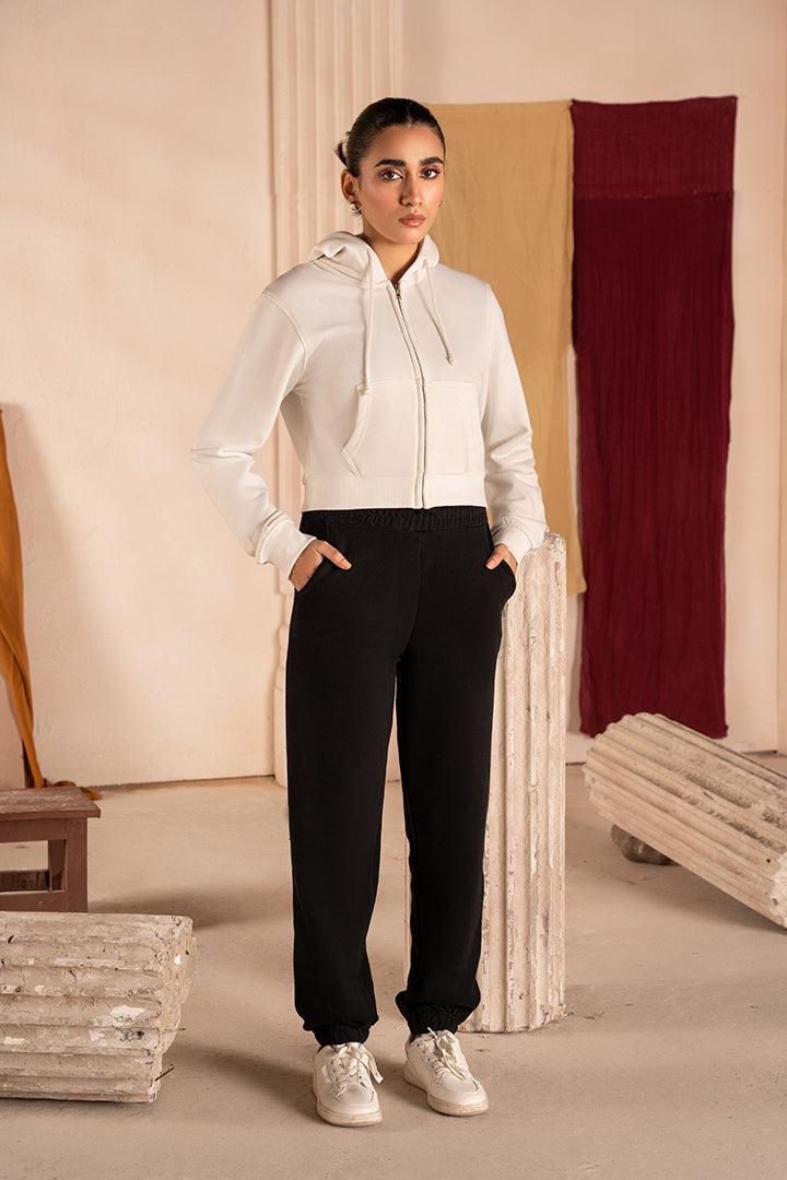 Women Cropped Zipper Hood 1014/508 - Western Wear