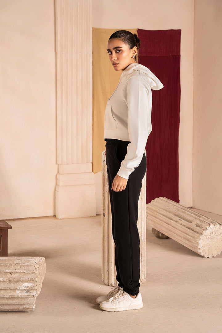 Women Cropped Zipper Hood 1014/508 - Western Wear