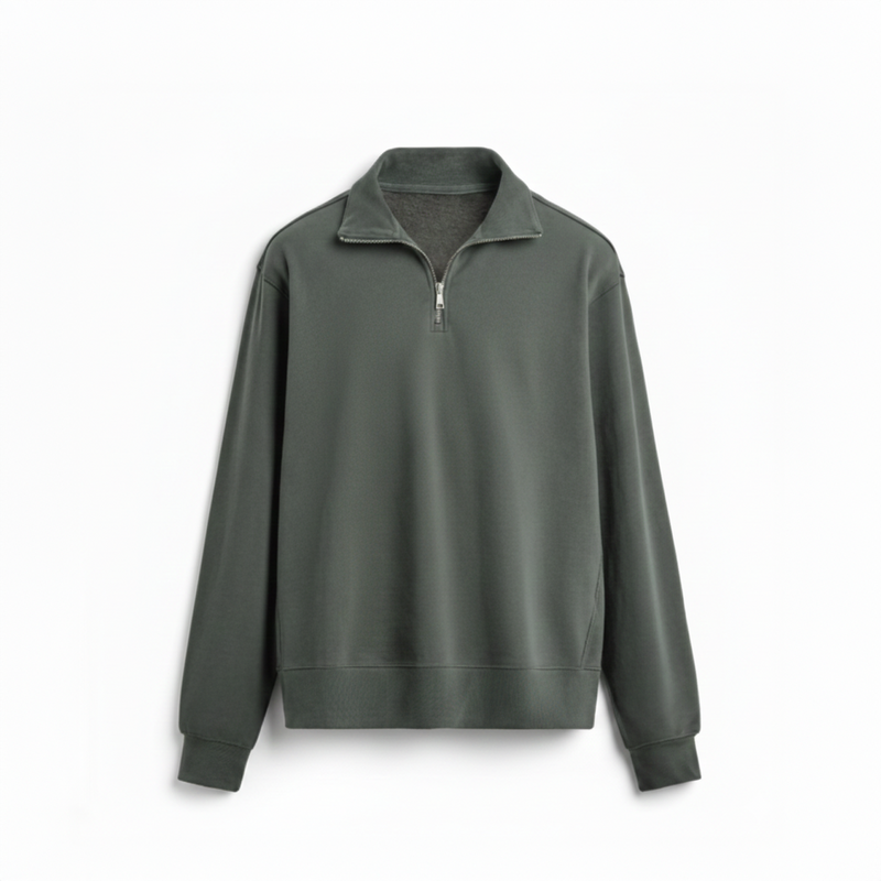 Quater ZipperSweatshirt