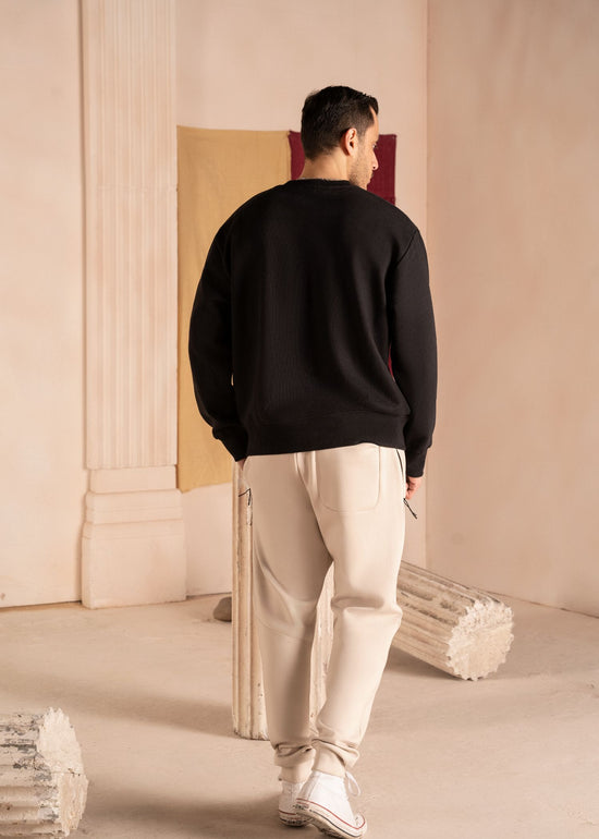Men Interlock Trouser With Front Panel 2005/510 - Menswear