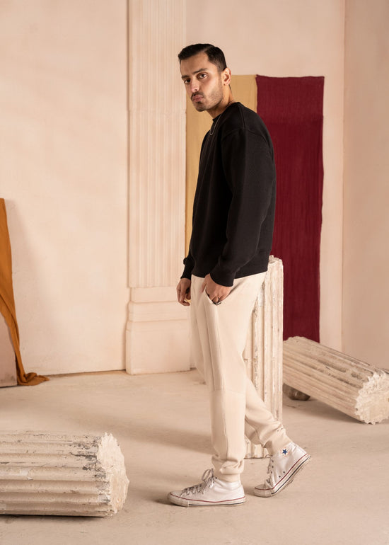 Men Interlock Trouser With Front Panel 2005/510 - Menswear